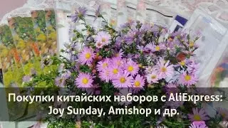 Покупки китайских наборов с AliExpress: Joy Sunday, Amishop и др.
