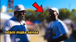 He accept Islam in an unexpected way 🤠