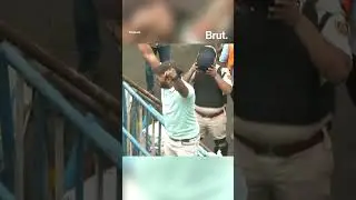 Watch how police retorted to an “illegal” protest organised at Kolkata’s RG Kar Medical College.