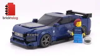LEGO Speed Champions 76920 Ford Mustang Dark Horse Speed Build