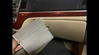 Замена Салонного Фильтра Hyundai Santa Fe 2.2 CRDI 2007 год