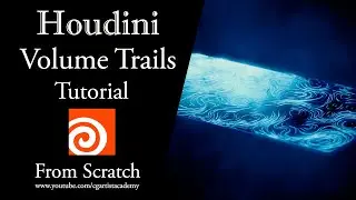 Houdini Volume Trails Tutorial Procedural