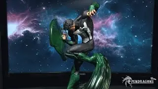 Green Lantern / Kyle Rayner / 3D Print & Paint / Anycubic Photon Mono X 6KS