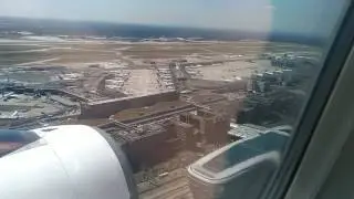 Aterragem dupla de dois Airbus A320-214
