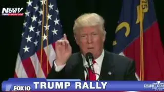 Donald Trump Rally Charlotte, North Carolina 8/18/16