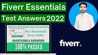 fiverr essential test answers 2022 | fiverr essential badge | Fiverr Course by Being Asim