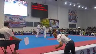 Чемпионат России по киокушинкай 2017. Еременко Александр - Загайнов Игорь (финал)