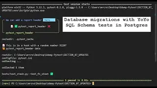 Docker-Postgres-YoYo - 01 Introduction to YoYo migrations