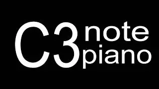 C3 Piano Note
