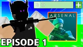 ARSENAL 0 TO 100,000 BATTLBUCKS EP.1 (Roblox Arsenal)