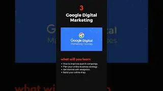 Google offering free certificate courses!! @apnadepartment #google
