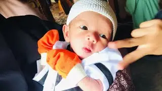 ade Ibrohim Gunting rambut🥰