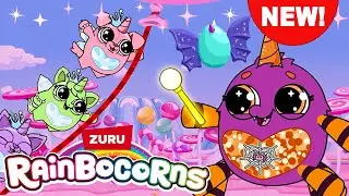 NEW! Rainbow Candy Parade! 🍭🌈| Cute Cartoons for Girls | Unicorn Fairytales for Kids