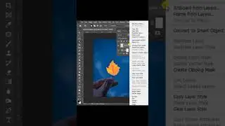 Create Glow effect - photoshop easy tricks #shorts