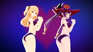 Fischl // Mona😳- Rock n Roll -【MMD Genshin impact 4K | 60FPS】