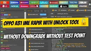 OPPO A31 IME RAPIR WITH UNLOCK 🔓 TOOL | LATEST SECURITY IMEI REPAIR ONE ONE CLICK | OPPO MTK IME