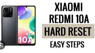 redmi 10a hard reset pattern unlock