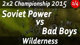 KaM Remake - Soviet Power VS Bad Boys [Wilderness 60pt x1]