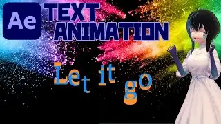 【After Effects】[TEXT ANIMATION] BOUNCING TEXT ANIMATION