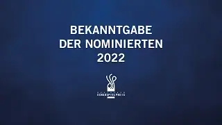 BEKANNTGABE DER NOMINIERTEN 2022