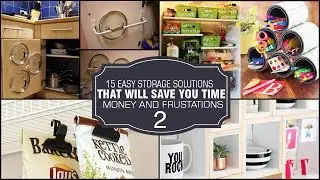 15 Storage solution and DIY organization ideas #2