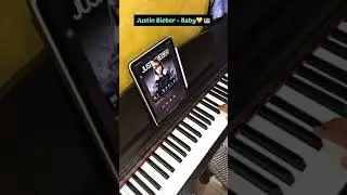 Justin Bieber’s Baby but it’s Nostalgic 💔💛- Piano Cover #shorts