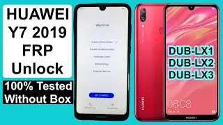 FRP RESET HUAWEI Y7 2019 (DUB-LX1) FRP Bypass Tool |ERROR Guru (TAMIL)