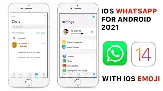 iOS WhatsApp for android || iOS WhatsApp theme for Android 2021