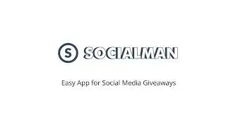 Socialman giveaway setup example