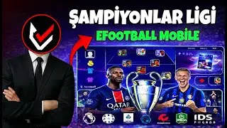 EFOOTBALL MOBILE CHAMPIONS LEAGUE PATCH IS OUT! 🔥 HOW TO INSTALL 🤔