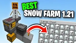[TUTORIAL] EASY Snow Farm Minecraft 1.21!