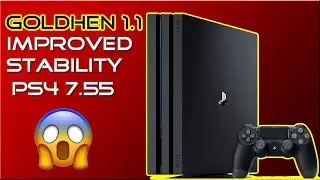 New Jailbreak For PS4 7.55 Goldhen 1.1 bug fixes