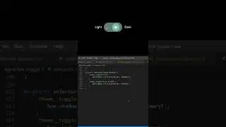 Toggle Button with Night Dark using html css 