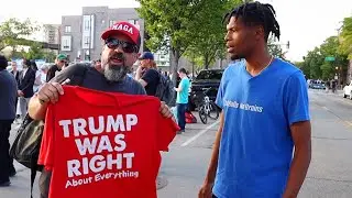 Beefing at a Rally