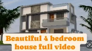Beautiful 4 bedroom house full video