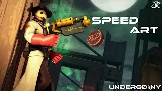 [SFM] SpeedArt : ᴾᴾᴹUnderGøƦny's Request
