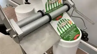 Jar Top Labeling Machine , Pressure Sensitive Labeler  , Automatic Labeler USA Canada - JDA