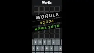 Wordle April 18