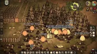 Don’t Starve Together. Быстрая вырубка леса и добыча мяса со свиней
