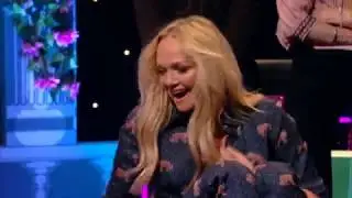 Emma Bunton plays the Wibbly Wobbly game
