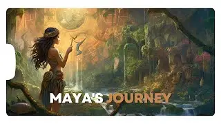 Maya's Journey: Exploring Beyond the Mountains | Story - TaleTrailAI
