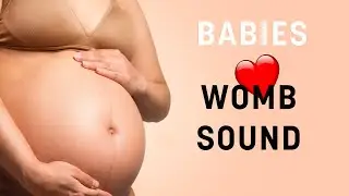 Fetal heartbeat sound 10 Hrs. of  Soothing Womb Sound