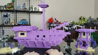 Lego Minecraft End Ship MOC - Block Accurate