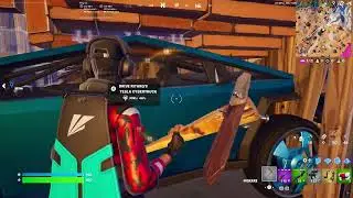 Cybertruck Gets Forces Into Ground - Fortnite Glitch