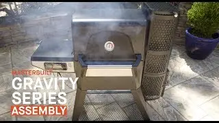 Masterbuilt Gravity Series 560 Digital Grill + Smoker Unboxing and Assembly