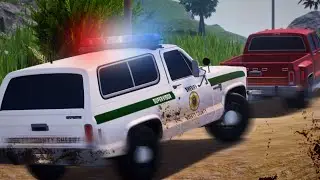 1980's Roleplay - Suspects Flee from Traffic Stop