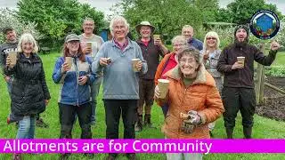 Wellesbourne Allotments Presentation at Compton Verney at Gallery 3rd May 2024 After Hours Event