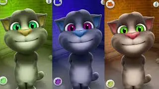 talking tom cat funny moments colours gameplay