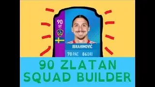 90 FUT SWAP ZLATAN EPIC HYBRID SQUAD BUILDER!!!