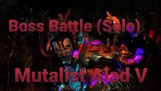 Warframe Mutalist Alad V Boss Battle (Solo)